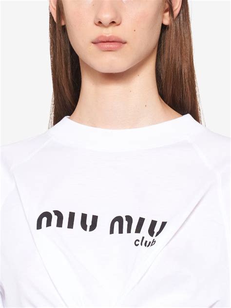 miu miu tshirt|miumiu sweatshirts for women.